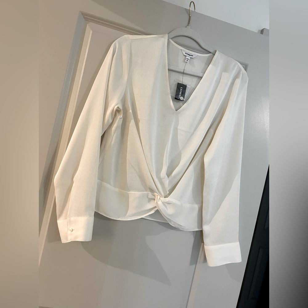 NWT Express V-Neck Long Sleeve